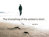 Job 20:5