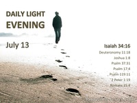Search from the book of the Lord.