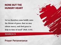 Prayer Perseverance