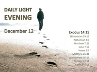 Why do you cry to Me? Tell the children of Israel to go forward.