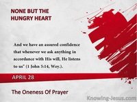 The Oneness Of Prayer