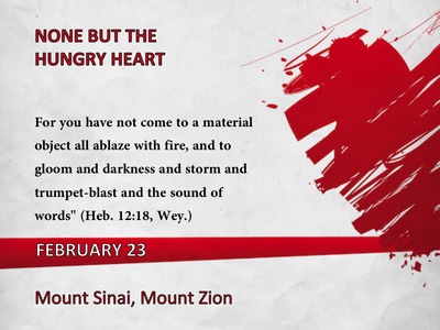 Mount Sinai, Mount Zion