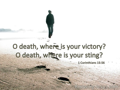 O Death, where is your sting? O Hades, where is your victory?