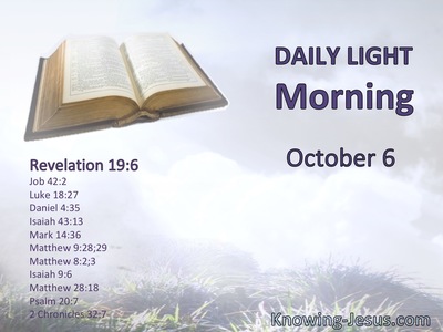 The Lord God Omnipotent reigns!