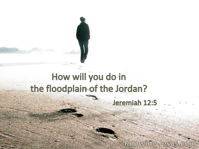 How will you do in the floodplain of the Jordan?