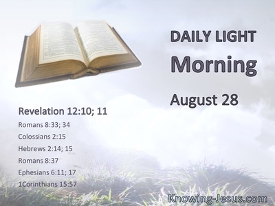The accuser of our brethren, who accused them before our God day and night, has been cast down.