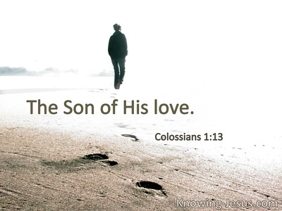 The Son of His love.