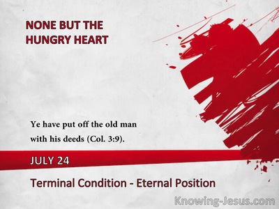 Terminal Condition - Eternal Position