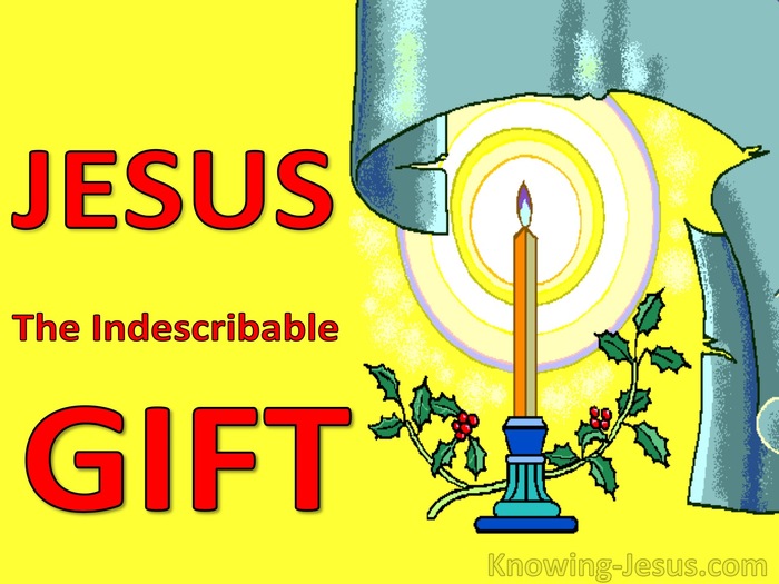Thanks be to God for His indescribable gift! 2 Corinthians 9:15 | by  𝓐𝓲𝓵𝓮𝓮𝓷 𝓓𝓮𝓵𝓰𝓪𝓭𝓸 | Medium
